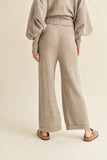 MIOU MUSE Two Toned Ribbed Sweater Pants