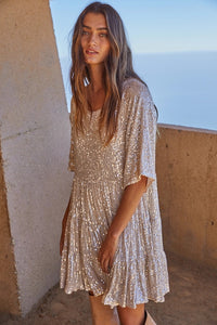 BY TOGETHER Make Magic Sequin Dress