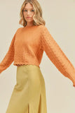 LUSH CLOTHING Detailed Knit Sweater