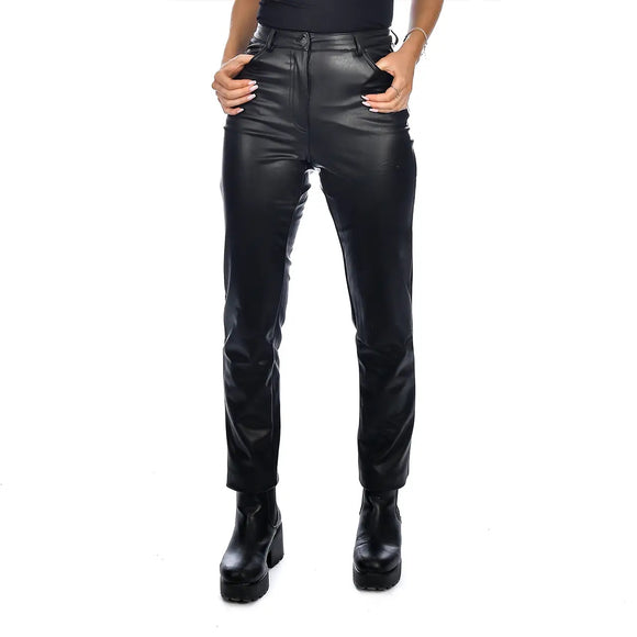 RD STYLE Kennedy Vegan Leather Cropped Pant