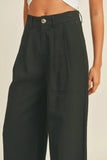 MIOU MUSE High Waisted Wide Leg Trousers