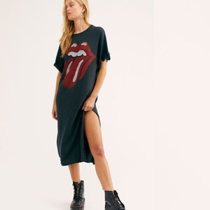 DAYDREAMER Rolling Stones Maxi Dress
